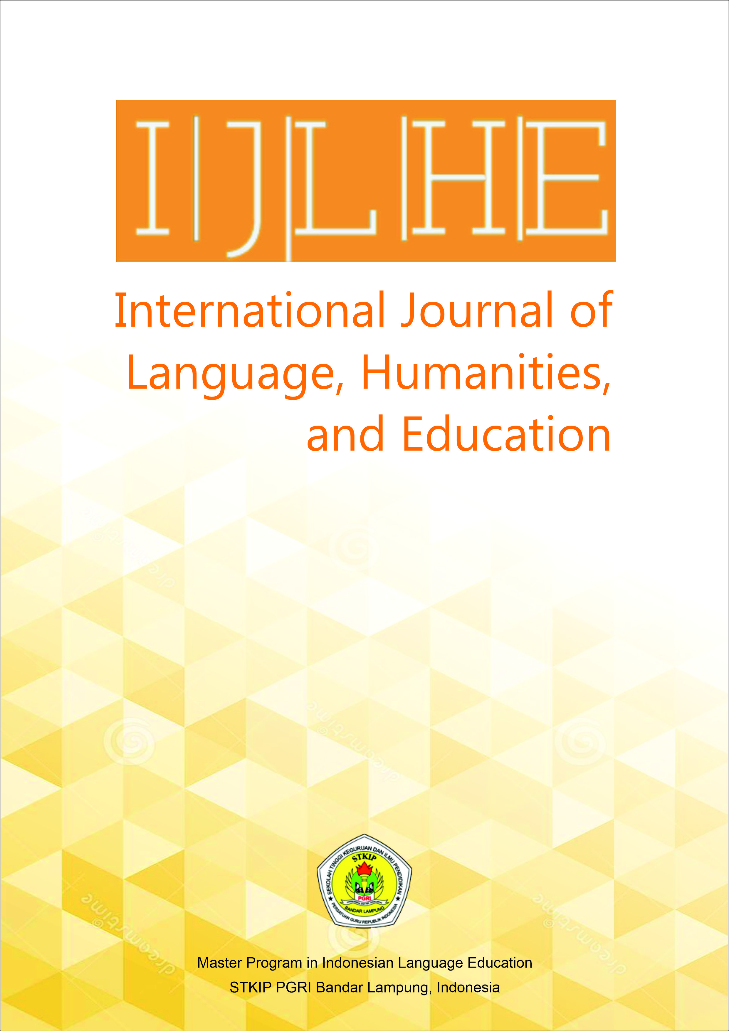 					View Vol. 5 No. 2 (2022): IJLHE: International Journal of Language, Humanities, and Education
				