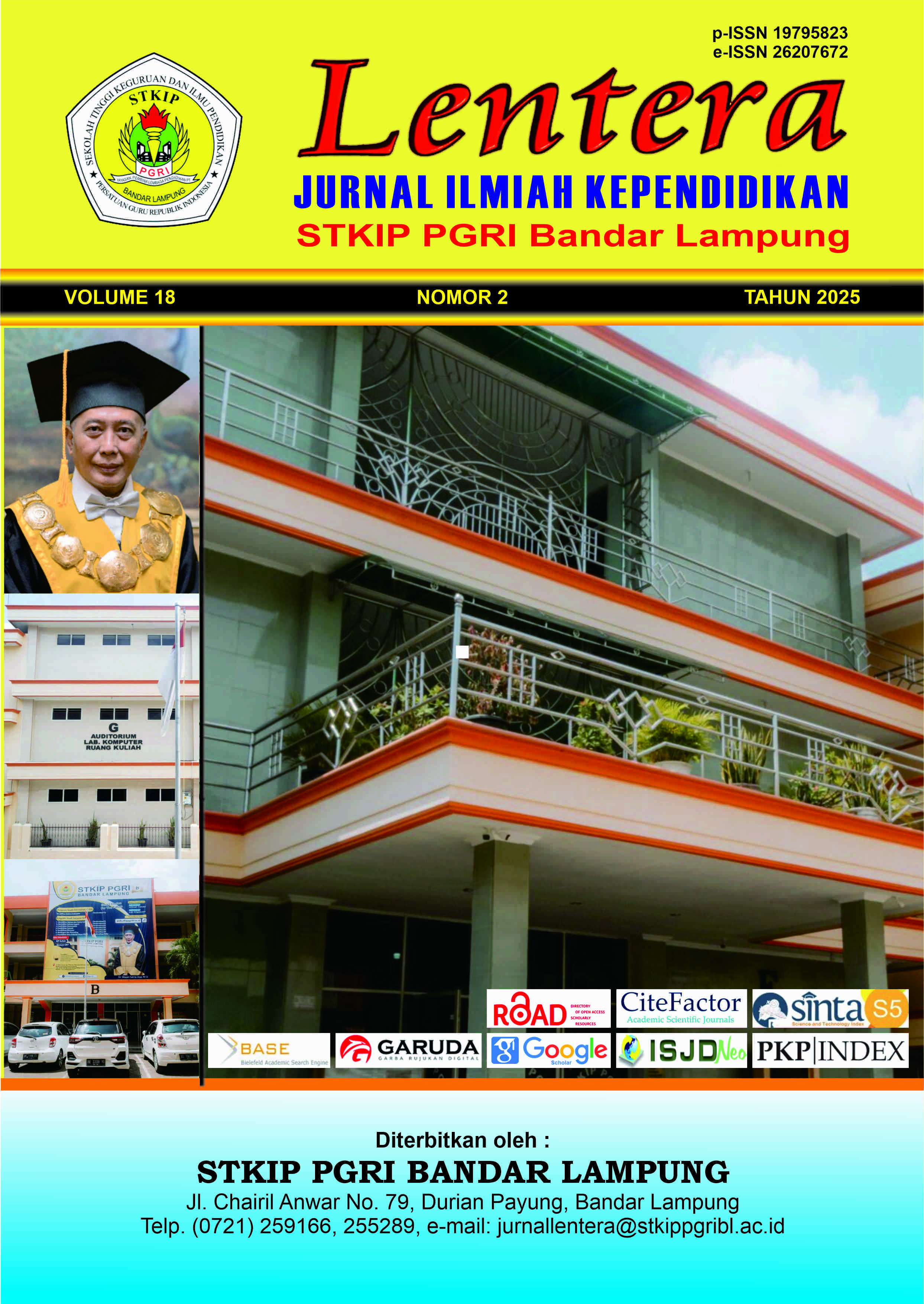 					View Vol. 18 No. 2 (2025): Lentera
				